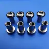 Tuerca de seguridad de acero inoxidable con cabeza semirredonda engrosada, tuerca de seguridad de hexágono interior, subtuerca, tornillo