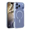 Adequado para capa transparente magnética de cobertura total para iPhone 18 Pro Max, capa protetora de tecido tecnológico dois em um Apple 17 16