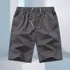 Pantalones Casuales Sueltos Talla Grande para Hombre Verano Algodón Delgado Moda Pantalones Cargo Pantalones de Playa Shorts para el Hogar para Hombre 2026