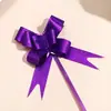 Cinta de lazo nacarada de tamaño mediano, material para envolver regalos de Navidad, cinta 3*45cm