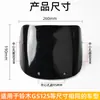 Adecuado para el Parabrisas de la Motocicleta Suzuki King Gs125 Antigua, Cubierta Frontal en Forma de Cuchillo, Deflector de Vidrio, Cubierta del Faro