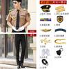 Ropa de Seguridad Traje de Primavera y Otoño uniforme de trabajo uniforme de seguridad para hombre ropa de trabajo ropa de verano protección laboral ropa para guardia de propiedad conserje