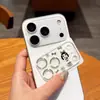 Adequado para Apple 17P/17PM/18P/18PM, este novo protetor de câmera traseira apresenta um design de menina fofo e fornece proteção de lente de alta definição.