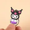 Llavero de Goma Suave de Dibujos Animados de PVC Mascota Personalizada Muñeca de Anime Silicona Colgante para Llavero de Coche DIY