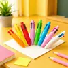 Caneta Esferográfica Multicolorida de Desenho Animado para o Dia dos Namorados Transfronteiriço, Caneta Mini Fofa à Base de Óleo para Alunos do Ensino Fundamental, Papelaria para Aprendizagem