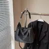 Bolsa Tote Maillard Bolsa Transversal Feminina Europeia e Americana Retrô Grande Capacidade Bolsa de Trabalho Fashion Versátil Simples Bolsa de Mão