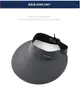 Gorra sin costuras de una sola pieza para mujer, Protección solar, Gorra deportiva de verano con parte superior abierta, Plegable para ciclismo, No se gira, Gorra solar anti-UV