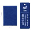 Caderno de negócios em couro de ovelha B5 caderno grosso caderno com logotipo personalizado A6 simples couro macio A5 diário de estudante