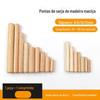 Vendas diretas da fábrica/pinos de madeira, cavilhas de madeira, plugues de madeira, tampões de furo, acessórios para armários/conectores de placas de madeira, cavilhas de madeira, plugues de madeira, cavilhas de madeira