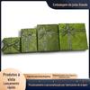 Caixa de Joias Verde com Interior Preto, Caixa de Joias Simples para Colar, Anel, Brincos, Caixa de Joias com Tampa e Base, Caixa de Joias para Pulseira