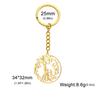 Llavero Edición Familiar Cálida Anillo de Madre Árbol Pequeño Colgante de Niño Regalo Conmemorativo Llavero de Acero Inoxidable