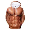Sudadera con capucha holgada para hombre, con estampado digital 3D personalizado, estilo europeo y americano, primavera y otoño de 2024