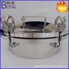 Flange de Tampa de Visor de Pressão em Aço Inoxidável de Grau Alimentício Personalizada com Resistência à Pressão de 0,6-2,5 Mpa a um Preço Favorável