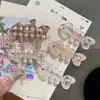 Pinza para Fleco Vintage, Pasador Femenino, Accesorio para el Cabello, Pinza Lateral de Espina de Pescado, Pinza Creativa Versátil de Gato Lindo de Dibujos Animados para Estudiantes