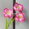 3 tulipas artificiais únicas impressão 3D tulipa segurando flores arranjo de flores de casamento salão de casamento flores artificiais atacado