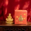 Doze Ornamentos Giratórios de Yuanbao do Zodíaco, Artesanato Atrator de Fortuna, Presentes de Inauguração para Escritório em Casa Atacado