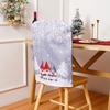 Decorações de Natal Novas Transfronteiriças Estilo Europeu e Americano Desenho Animado Floresta Velho da Floresta Capa de Cadeira Papai Noel Capa de Cadeira