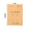 Cuaderno de Borrador con Páginas Desprendibles, Cubierta de Hojas Sueltas, Papel de Borrador en Blanco Específico para Exámenes, Papel en Blanco para Estudiantes de Secundaria para Practicar la Escritura
