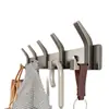 Gancho para ropa de pared sin taladro, perchero para colgar en la puerta, accesorio de gancho para abrigos y sombreros para la entrada