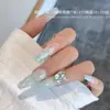 Brilhante K9 Base Aberta Ovo de Pombo Empilhado Joias de Diamante para Nail Art Joias de Luxo Acessível Loja Boutique Acabamento Manual Decoração de Unhas com Diamantes Empilhados