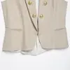 Chal de Botones Versátil Elegante de Moda Nuevo 2026 Estilo Europeo y Americano Transfronterizo Ropa de Mujer al por Mayor 7721494