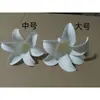 Flores de Lirio Artificiales Eva, Cabezas de Flores de Lirio de Hierro, Decoraciones de Techo para Bodas, Flores Colgantes de Lirio Estilo Mismo que Xiaohongshu