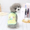 Mascota Ropa Nueva de Primavera y Verano Perro Gato Chaleco Bufanda Conjunto de Dos Piezas Teddy Bixiong Primavera y Verano Ropa para Cachorros