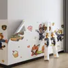 Papel de parede cartoon autoadesivo à prova d'água à prova de umidade parede quarto de criança parede do quarto adesivos decorativos para quarto de aluguel feio