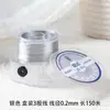 Fio de Ouro, Fio Colorido, Corda Trançada, Corda de Mão DIY Feita à Mão, Pulseira, Material de Fio para Anel, Fio Pagoda, Corda Trançada, Corda Trançada