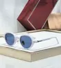 Jmm Clark Nuevas Gafas de Sol Redondas Transfronterizas con Clavos de Arroz Personalizadas Retro Moda Europea y Americana Tendencia Gafas de Sol Anti-UV