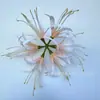 Cabezas de Flores de Lirio Araña Artificiales, Cabezas de Flores de Lirio de Lluvia, Caja de Regalo Decorativa de Flor de Mandala, Cabezas de Flores de Seda para Decoración de Estilo Tradicional