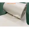 Correia transportadora de fibra dupla face branca para alimentos resistente a óleo resistente à corrosão dupla face antiaderente transmissão de farinha e bolinho