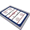 Alfombra para Sala de Estar con Temática Deportiva Transfronteriza Campo de Fútbol Americano Alfombra de Mesita de Noche Resistente a Manchas Fácil de Limpiar Cobertura Completa Alfombra Grande