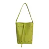 Bolso Cubo Tejido Hueco de Nuevo Diseño de Moda 2025 para Mujer, Bolso de Hombro y Mano de Gran Capacidad, Bolso de Verano, Bolso de Hombro Moderno