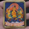 Gran Venta Tíbet Nepalero Puro Pintado a Mano Thangka Ocho Guardianes del Zodíaco Núcleo de Tarjeta 4*5
