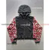 Moletom com Zíper e Estampa Estilo Y2K, Manga Longa, Jaqueta com Capuz, Estilo Punk Dark Streetwear Hip-Hop Ins