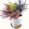 Ponto cruz fronteiriça Amazon flor artificial simulação plástico flor falsa Espiga de Cão trigo grama exterior lavanda decoração de engenharia