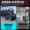 Mesa de e-sports para casa, mesa multifuncional em forma de L para escritório, mesa de canto para escrita e cadeira, combinação de mesa de canto para computador