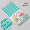 Herramientas de Arcilla 96 piezas barro para uñas Verde Rosa plastilina práctica pieza de uña pasta adhesiva fija arcilla blanca para arte de uñas