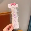 Organizador de Cabello para la Frente con Borde de Encaje y Cierre Mágico de Amplia Ala para Fijar Cabellos Sueltos, Accesorio para el Cabello Infantil, Parche para Fijar el Cabello de Niñas
