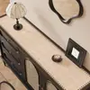 2026 Nuevo Tapete Estilo Vintage para Encimera de Aparador, Tapete de Larga Tira de Alta Gama para Mueble de TV, Tapete Impermeable y a Prueba de Aceite para Gabinete de Entrada