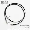 2.0 Cordão Colar Fivela Criptografada Cordão Colar Fio de Cera Coreano Cordão de Couro Preto Cordão para Pingente Cordão de Couro Encerado Acessórios de Joalheria DIY