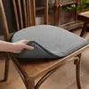 Cojín de Asiento en Forma de Herradura Transpirable por Ambos Lados Cojín para Silla de Comedor Almohadilla para Silla Cojín Antideslizante Almohadilla Anti-Dolor de Glúteos Universal para Todas las Estaciones
