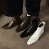 Botines Chelsea silenciosos, ultrasuaves, de punta cuadrada, con tacón grueso, tacón medio y caña corta para mujer, colección de moda otoño/invierno 2026