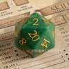Juego de Mesa Dungeons & Dragons Dados 7 Piezas set Juego Agitar Multifaceta DND RPG Dados de Piedra Africana Natural