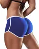 Comercio Electrónico Transfronterizo Nuevo Verano Europeo y Americano Comercio Exterior Mujer Talla Grande Sexy Color Sólido Cintura Baja Ajustados Cadera Shorts Venta al por Mayor