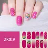 12 Dedos Blanco Sin Hornear Calcomanía para Uñas Calcomanía Completa Impermeable y Duradera Parche de Uñas para Arte de Uñas Estilo Simple Calcomanía para Uñas Película de Esmalte para Uñas