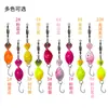 Lentejuelas Espirales Coloridas Señuelo Giratorio de Lentejuelas de Alta Velocidad Señuelo Giratorio de Lentejuelas de Largo Alcance Agua Dulce Agua Salada Metal Señuelo Artificial
