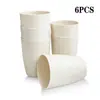 Copo de Palha de Trigo Transfronteiriço Simples Redondo Doméstico Copo para Enxaguar a Boca Copo para Escovar os Dentes Copo Portátil para Beber Copo de Café Conjunto de Presente