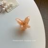 Horquillas con clip de mariposa con degradado coreano, populares en Internet, elegantes para la parte posterior de la cabeza de las niñas, horquillas para el cabello, tocados transfronterizos para mujeres